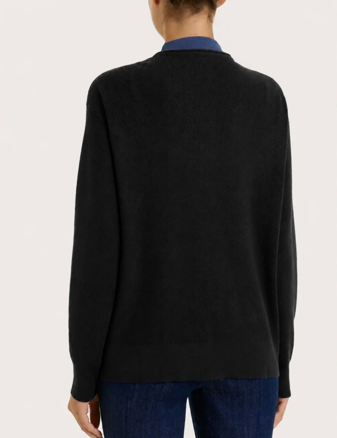 Cardigan a V