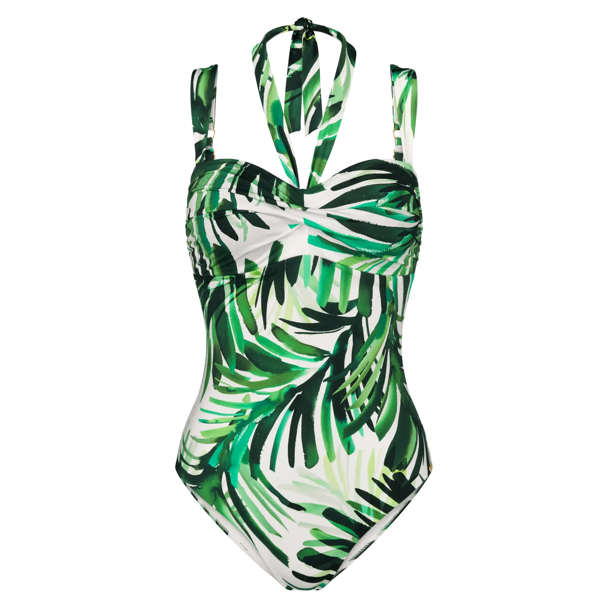 Costume da bagno bandeau Summer Palm