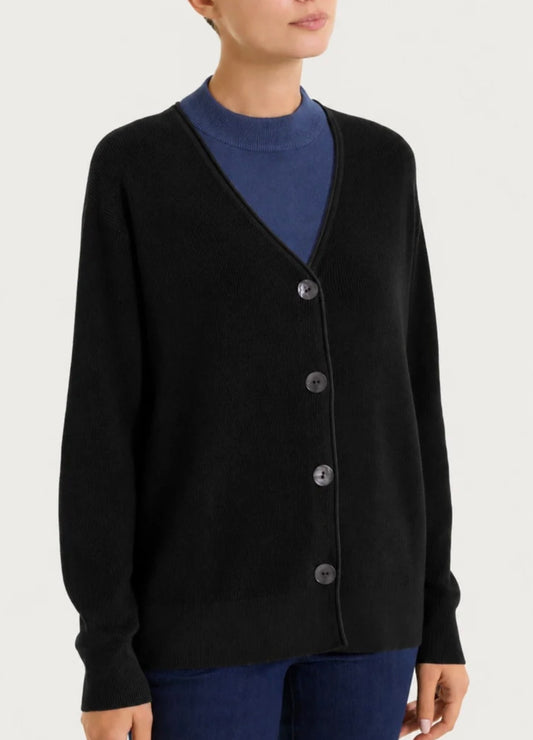 Cardigan a V